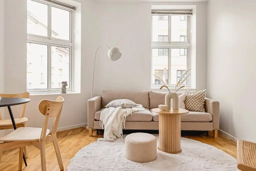 Centrally Located - Beautiful & Bright Apartment ベルゲン